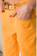Джинсы женские в стиле Casual 148P296 ярко-желтый