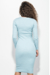 Платье женское приталенный силуэт, круглый вырез 359F005 мятный