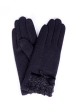 Перчатки женские черные 11P445 черный