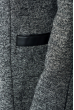 Кардиган женский принтованый на пуговицах с петлями 64PD230 серый меланж