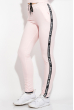 Костюм женский спортивный с лампасами 70P0001-1 розово-черный