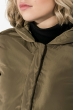 Пальто женское с капюшоном 154V002 хаки Пальто женское с капюшоном 154V002 хаки