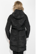 Пальто женское с капюшоном 154V002 черный