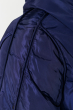 Пальто женское с капюшоном 154V002 индиго