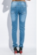 Джинсы женские батал 417F003 голубой