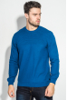 Свитер мужской фактурный узор 498F023 синий