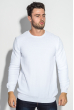 Свитер мужской фактурный узор 498F023 белый