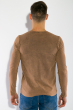 Свитшот мужской с написью на груди 32P045 бежевый варенка