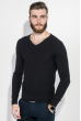 Пуловер мужской фактурный узор 50PD3421 черный