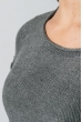 Свитер женский однотонный 823K001 серый Свитер женский однотонный 823K001 серый