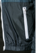 Ветровка мужская с капюшоном 825K004 сизо-синий