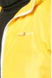 Ветровка мужская с капюшоном 825K004 желто-синий