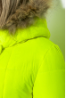 Куртка женская зимняя, ярких цветов 80P757 неон