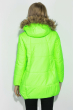 Куртка женская зимняя, ярких цветов 80P757 салатовый