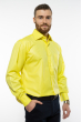 Рубашка однотонная 120PAR044 желтый