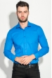 Рубашка мужская классическая 482F001 васильковый