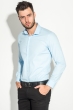 Рубашка мужская классическая 482F001 голубой
