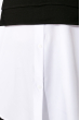 Рубашка-батник в стиле Casual 103P472 черно-белый