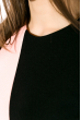 Платье женское, трехцветное 87PV224 черно-розовый