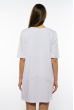 Платье женское со стразами 120P007-2 белый