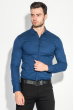 Рубашка мужская классический крой и оттенки 272F045 синий