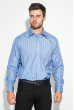 Рубашка мужская комбинированная полоска 50PD0876-14 сине-сиреневый