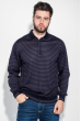 Пуловер мужской в полоску 50PD551 фиолетово-черный