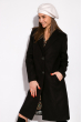 Женское кашемировое пальто 120POI19056 черный