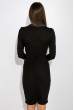 Платье с вязанной вставкой 516F294 черный