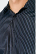 Рубашка 120PAR3-1 темно-синий / сизый