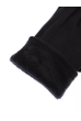 Перчатки женские черные 11P438-1 черный