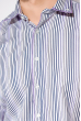 Рубашка 120PAR205-3 бело-фиолетовый