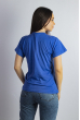 Футболка женская синяя 85F408-7 синий