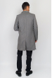 Пальто мужское классическое 662K001 серый