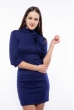 Элегантное платье 120P127 синий
