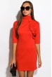 Элегантное платье 120P127 красный