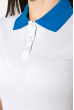 Поло женское 518F003 молочно-голубой
