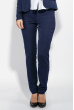 Костюм женский (брюки, пиджак) деловой, в стильных оттенках 72PD155 темно-синий