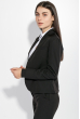 Костюм женский (брюки, пиджак) деловой, в стильных оттенках 72PD155 черный