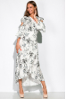 Платье с цветочным принтом 165P718-1 цветочный принт