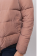 Куртка теплая женская 733K002 бежево-персиковый