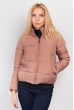 Куртка теплая женская 733K002 бежево-персиковый