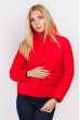 Куртка теплая женская 733K002 красный