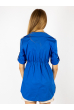 Рубашка женская 257P010 синий