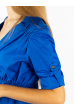 Рубашка женская 257P010 синий