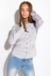 Рубашка женская 118P008 светло-серый
