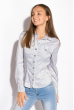 Рубашка женская 118P008 светло-серый