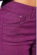 Брюки женские укороченные 413F002 фиолетовый