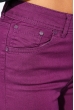 Брюки женские укороченные 413F002 фиолетовый