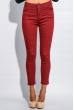 Брюки женские укороченные 413F002 марсала